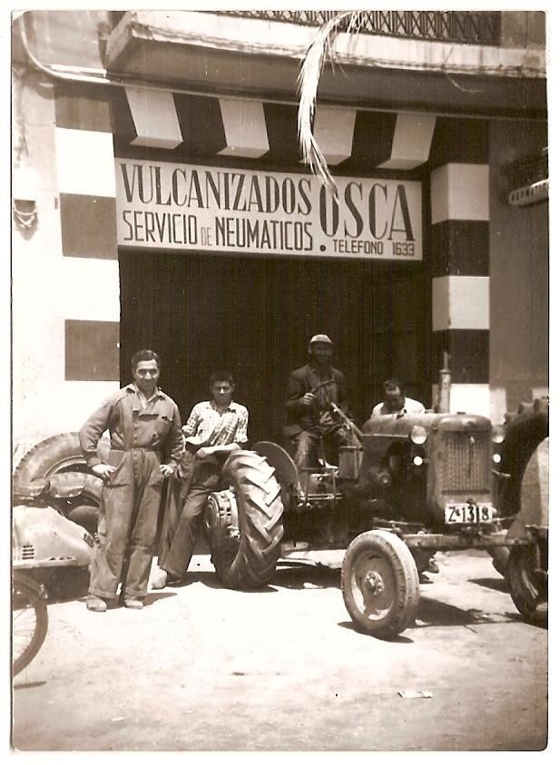 Foto antigua de Vulcanizados Osca